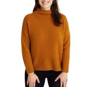 Madewell Womens Xsmall Southfield Mock Neck Sweater